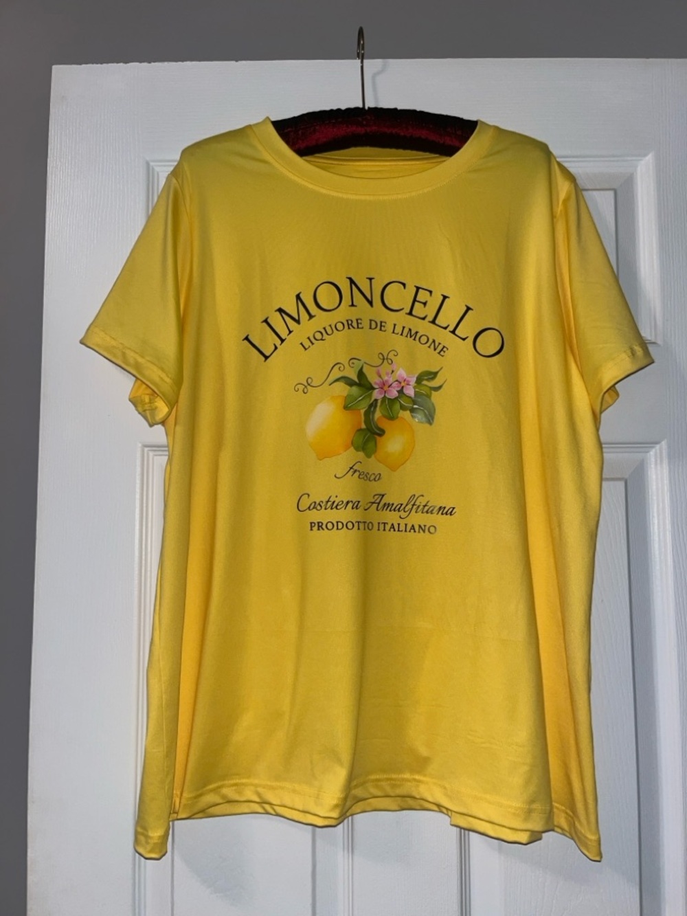 Limoncello lemon tee shirt